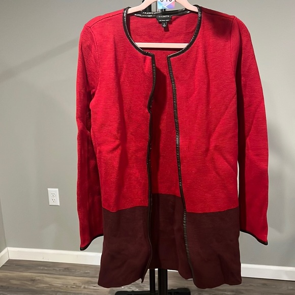 040 Talbots open cardigan - Picture 1 of 3